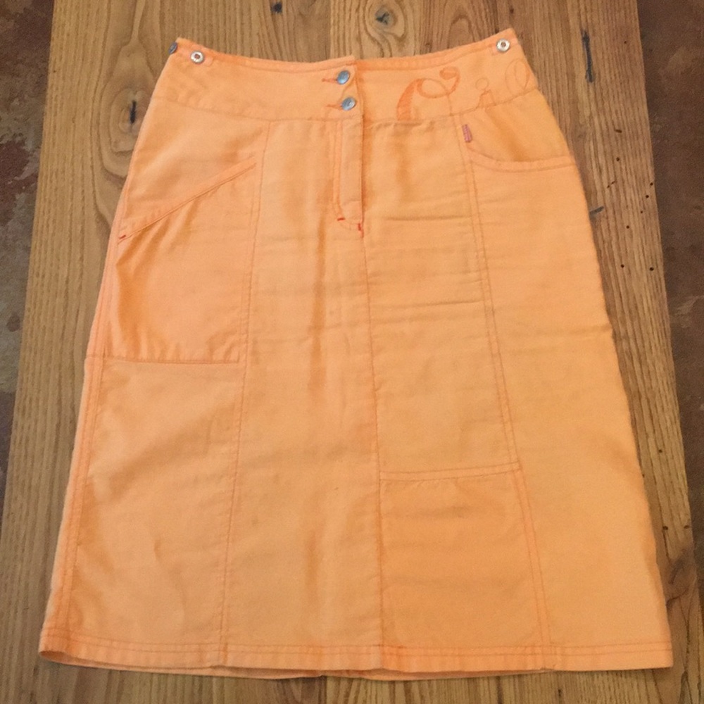 Orange Oilily skirt